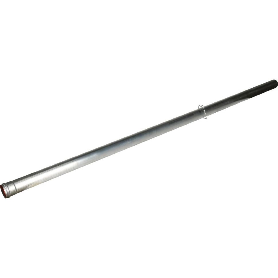 STOUT  Элемент дымохода  O60/100 труба коаксиальная 2000 мм п/м, уплотнения и хомут в комплекте (лого),групповая упаковка 9 шт.