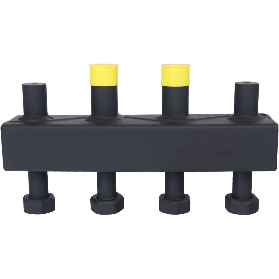 STOUT SDG-0016 Стальной распределительный коллектор 2 отопительных контура. В теплоизоляции DN 20
