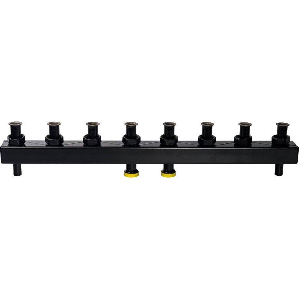 STOUT SDG-0016 Стальной распределительный коллектор 4 отопительных контура. В теплоизоляции DN 25