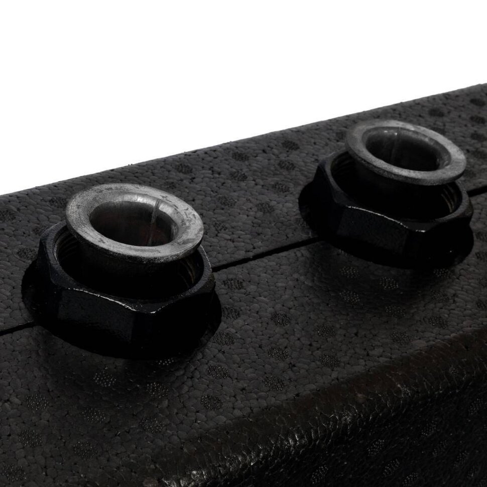STOUT SDG-0016 Стальной распределительный коллектор 4 отопительных контура. В теплоизоляции DN 25