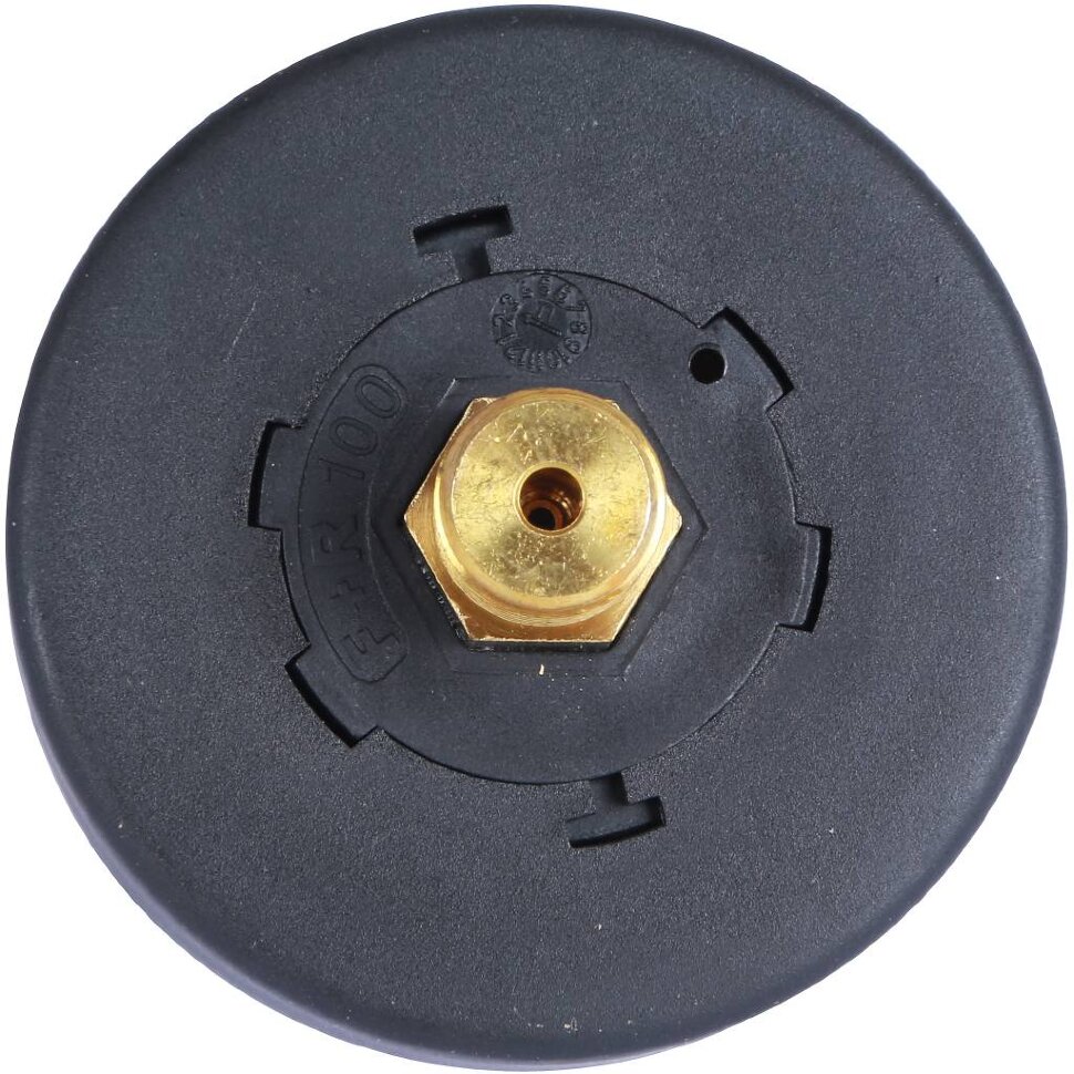 STOUT SIM-0007 Манометр аксиальный с указателем предела. Корпус Dn 63 мм 1/4", 0...4 бар, кл.2.5