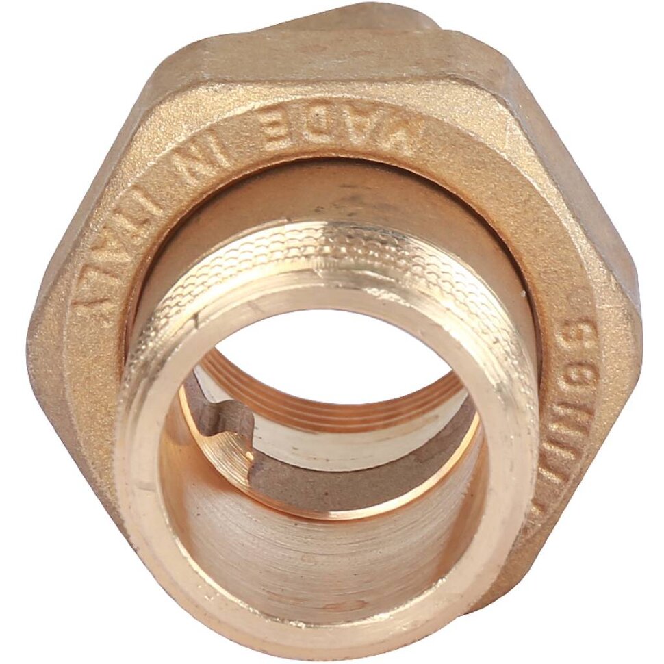 STOUT  Разъемное соединение "американка" ВН, уплотнение под гайкой o-ring кольцо  3/4