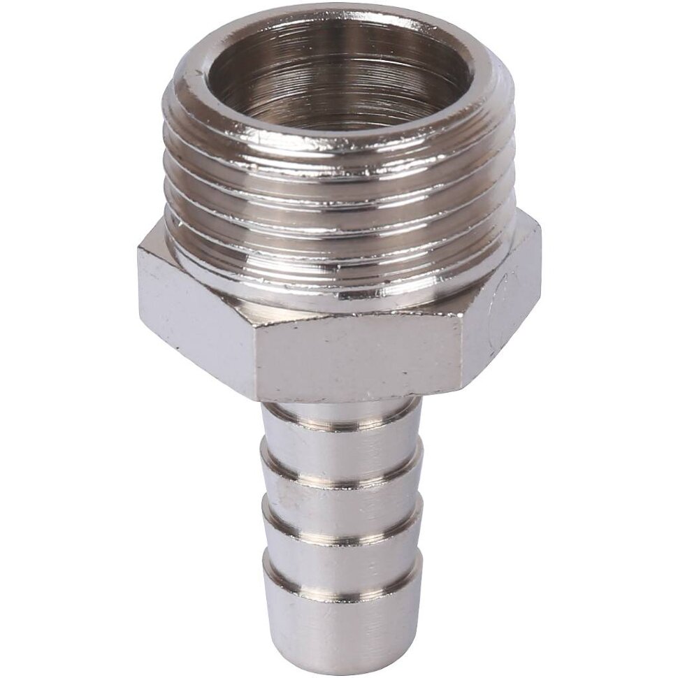 STOUT  Штуцер НР никелированный 1/2"x10