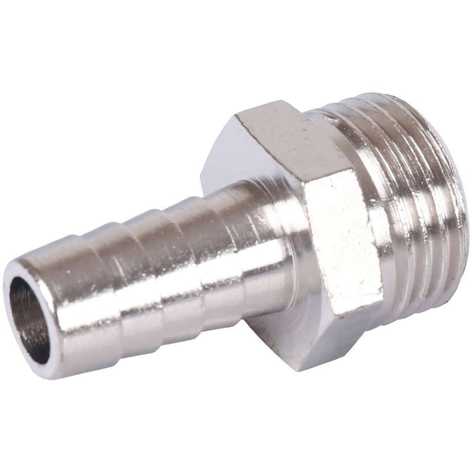 STOUT  Штуцер НР никелированный 1/2"x12