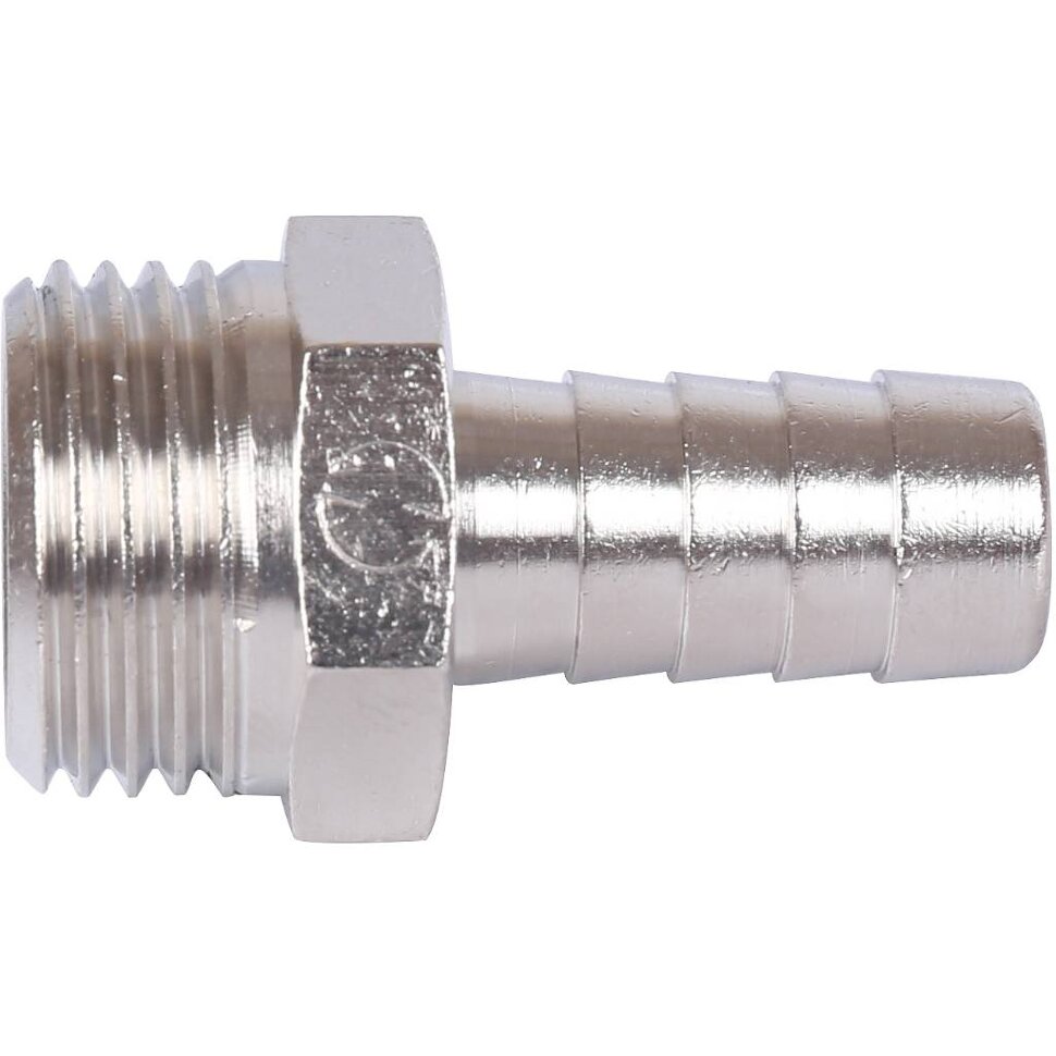 STOUT  Штуцер НР никелированный 1/2"x12