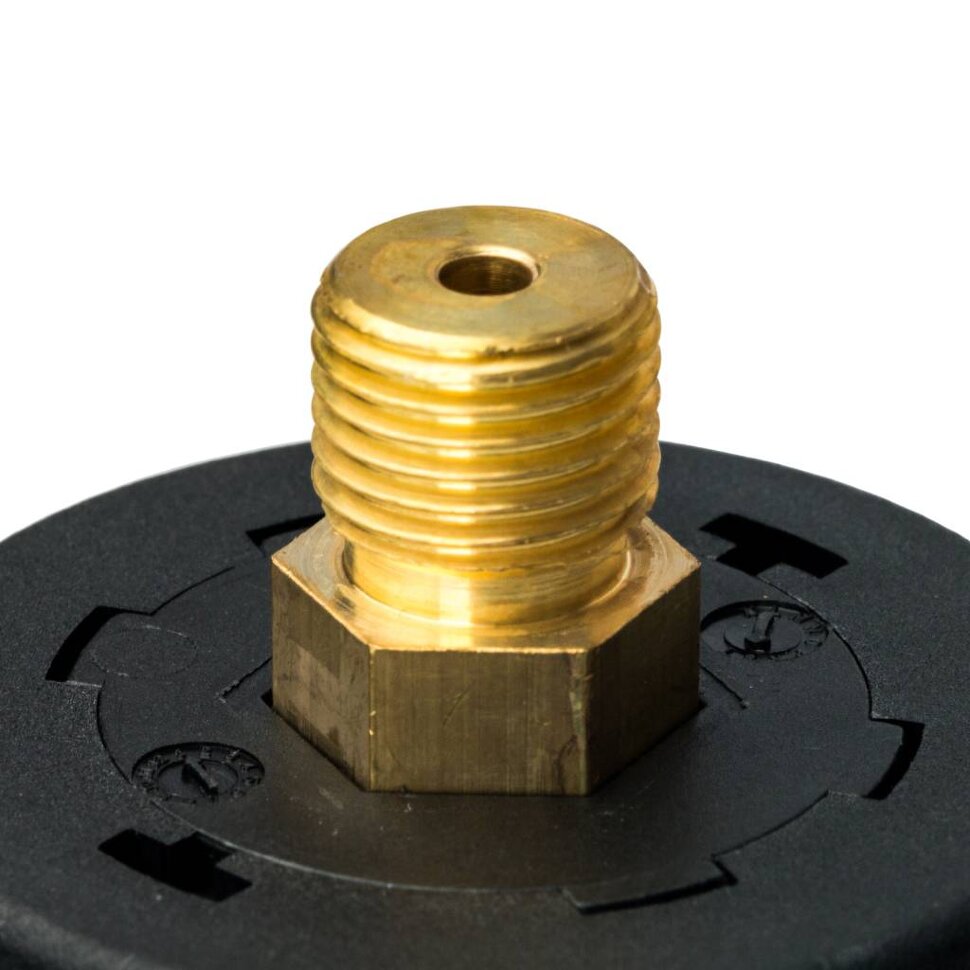 STOUT SIM-0009 Манометр аксиальный. Корпус Dn 50 мм 1/4", 0...6 бар, кл.2.5