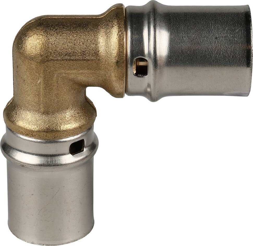 STOUT   Угольник  90° 20х20 для металлопластиковых труб прессовой