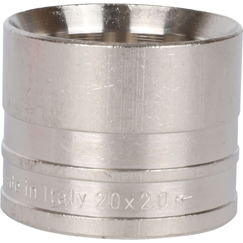 STOUT SFA-0020-002002 STOUT Монтажная гильза 20х2.0 никелированная для труб из сшитого полиэтилена аксиальный