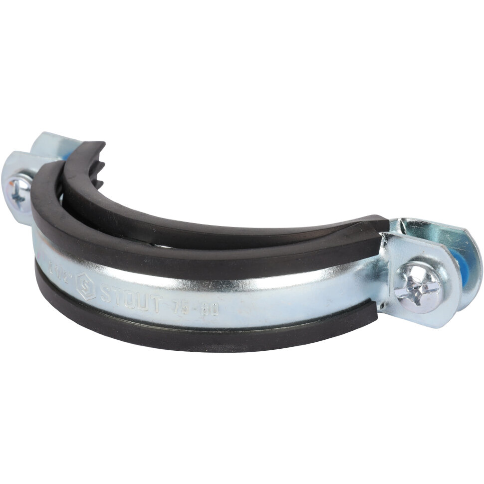 STOUT SAC-0020 Хомут для труб с гайкой 2 1/2"(75-80)