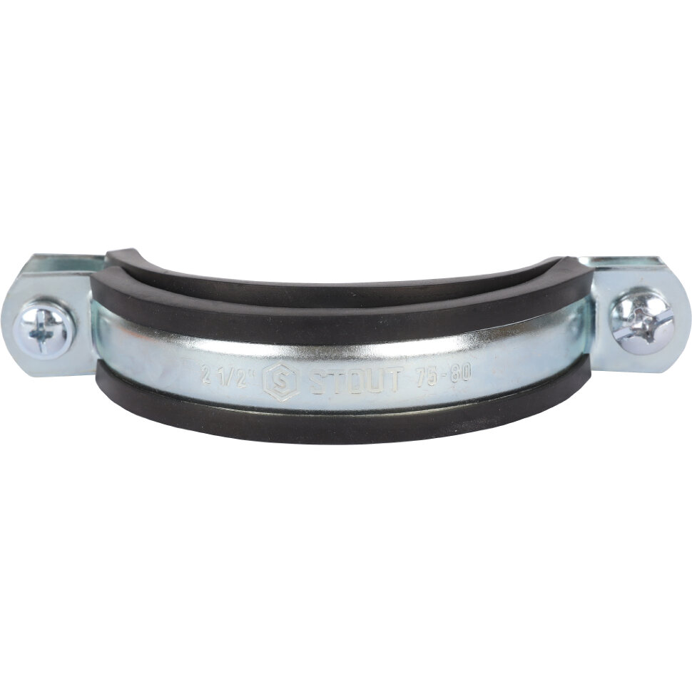 STOUT SAC-0020 Хомут для труб с гайкой 2 1/2"(75-80)