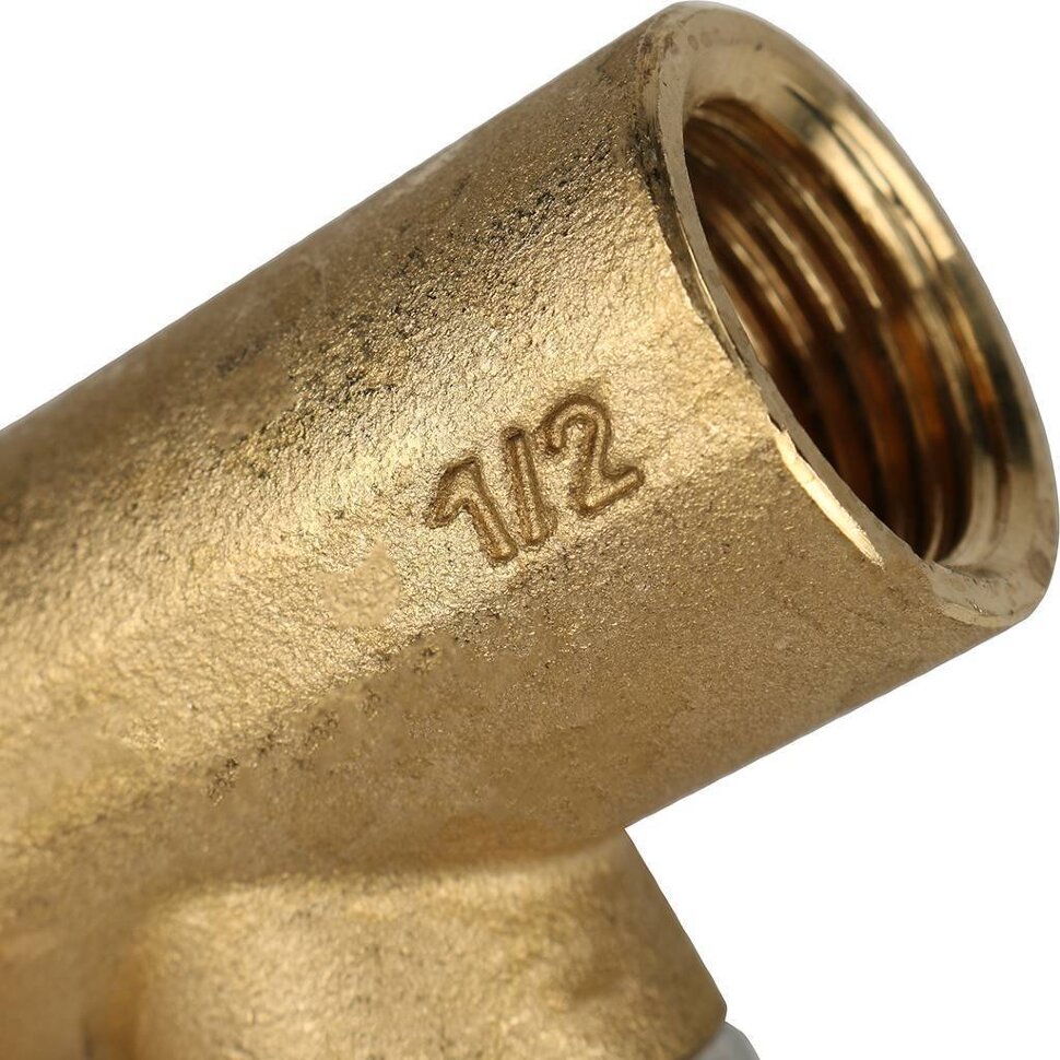 STOUT   Тройник настенный с креплением  1/2"х16 для металлопластиковых труб прессовой