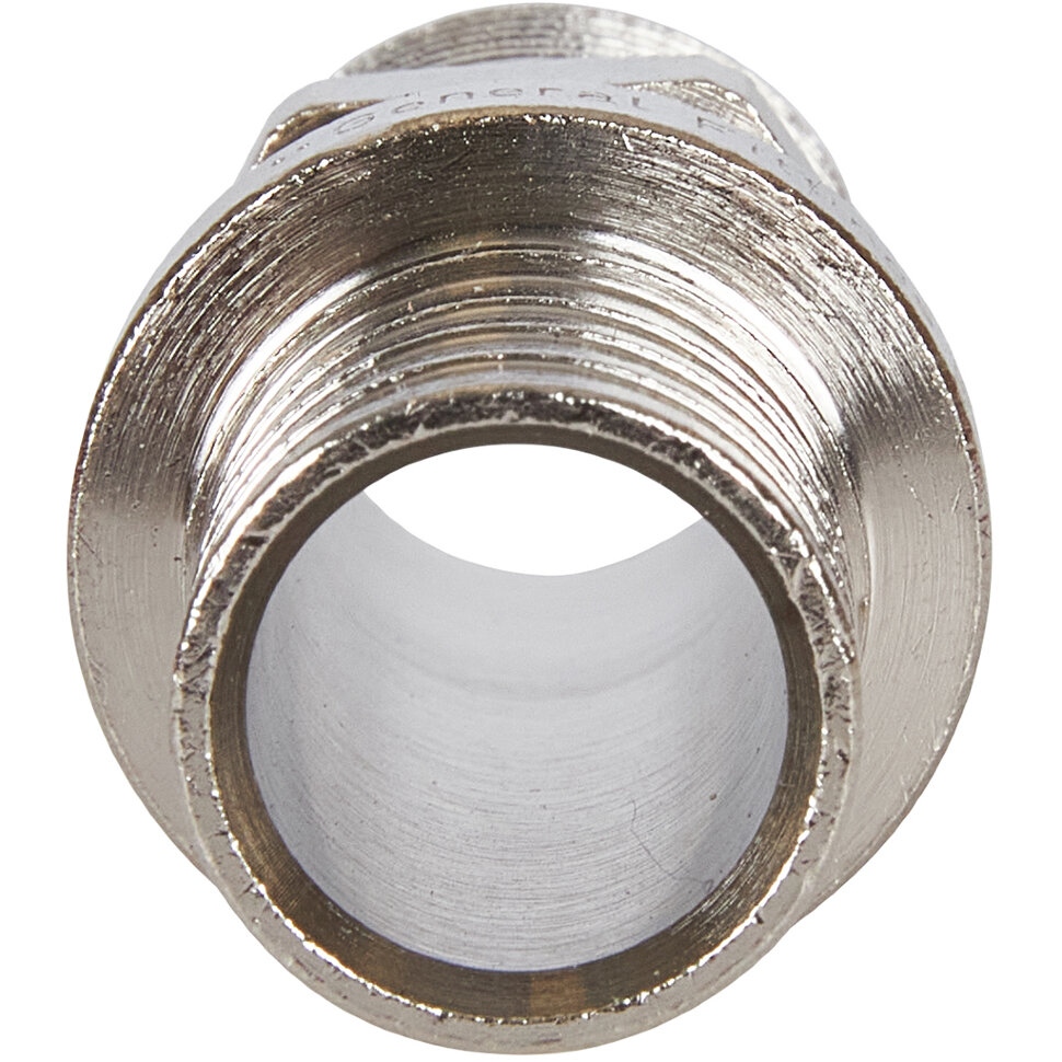 STOUT SFA-0001-200212 STOUT Переходник с наружной резьбой 20х2.0x1/2  никелированный для труб из сшитого полиэтилена аксиальный
