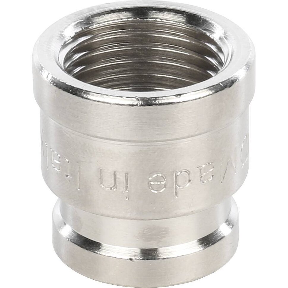 STOUT  Муфта ВВ переходная никелированная 1/2X3/8