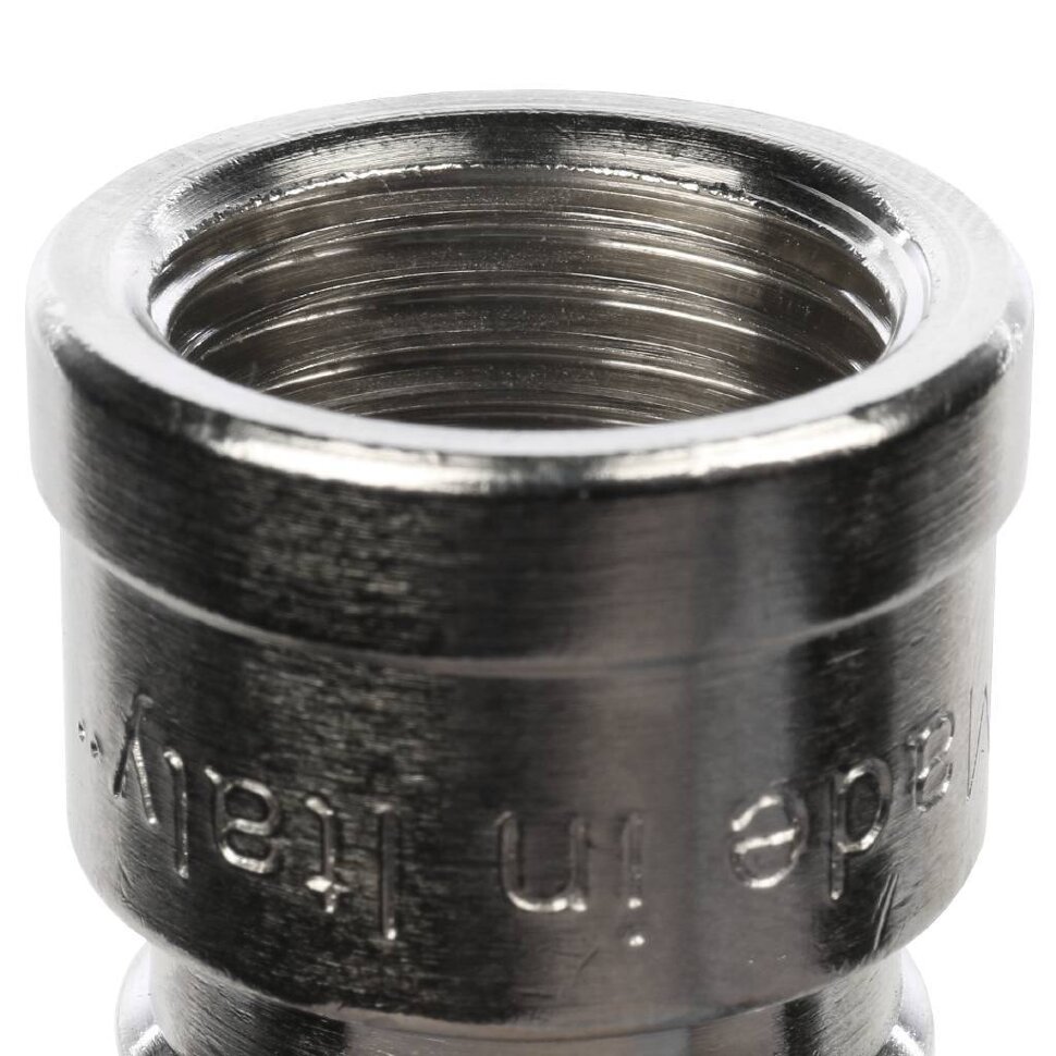 STOUT  Муфта ВВ переходная никелированная 1/2X3/8