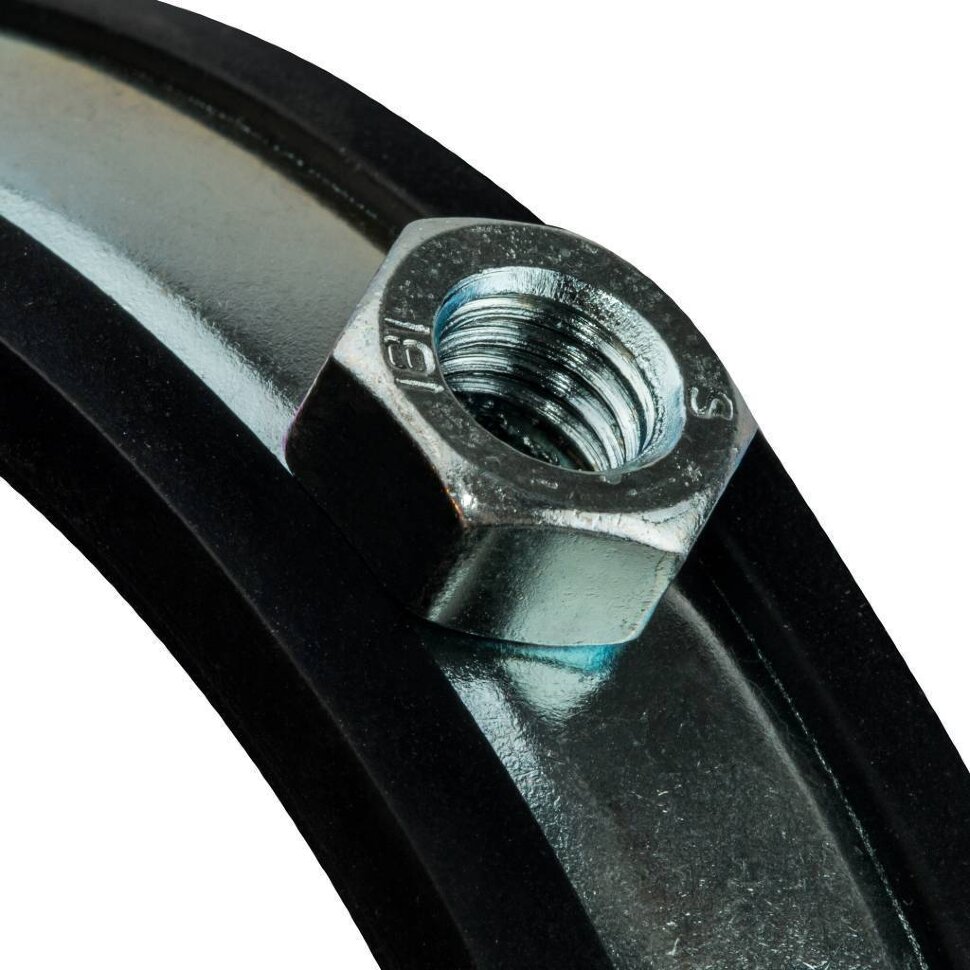 STOUT SAC-0020-Комплекты для труб: хомут, шуруп, дюбель пластиковый 3"(87-94)