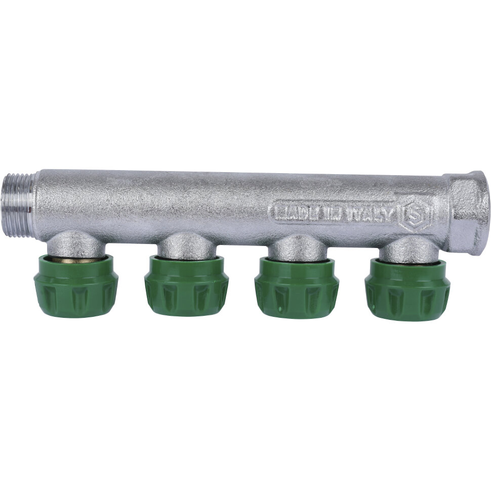 STOUT  SMB-6850-341204 STOUT Коллектор регулирующий 3/4", 4 отвода 1/2"