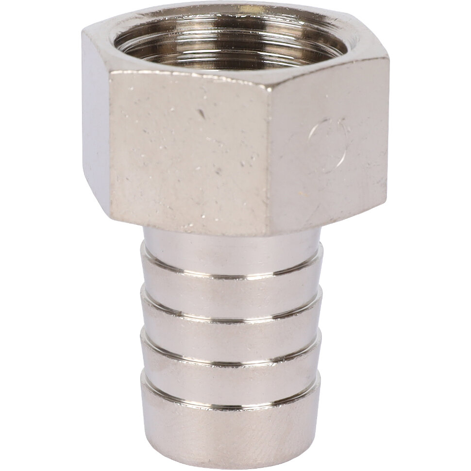 STOUT  Штуцер ВР никелированный 1/2"x16