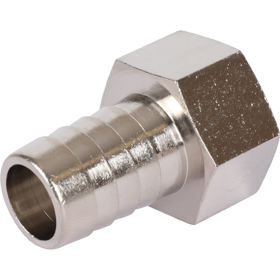STOUT  Штуцер ВР никелированный 1/2"x16