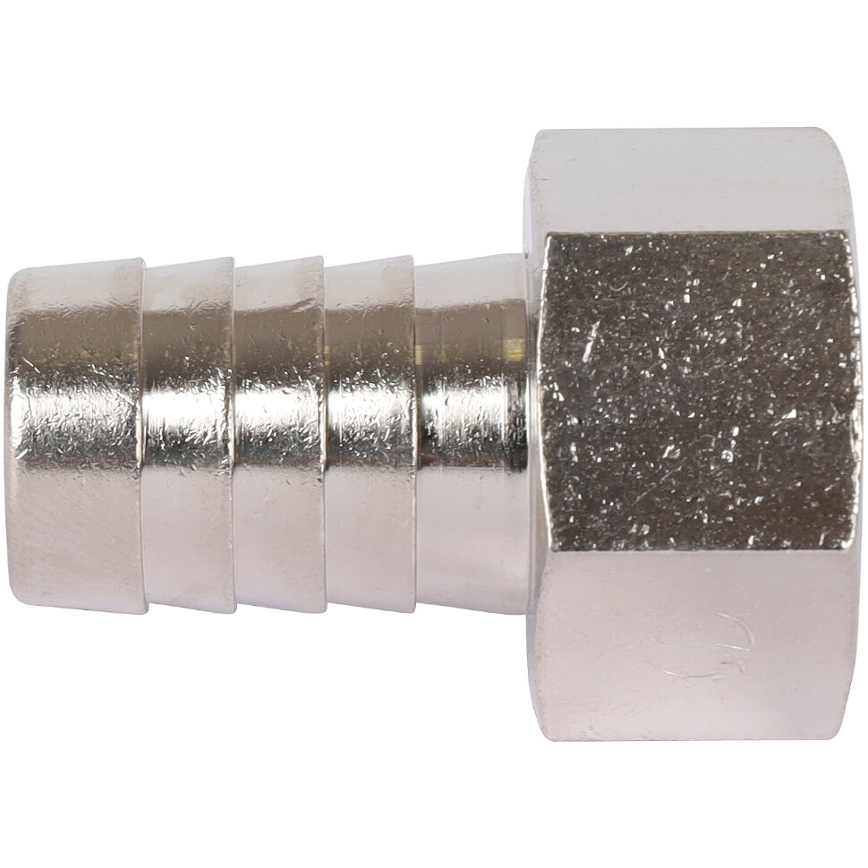 STOUT  Штуцер ВР никелированный 1/2"x16
