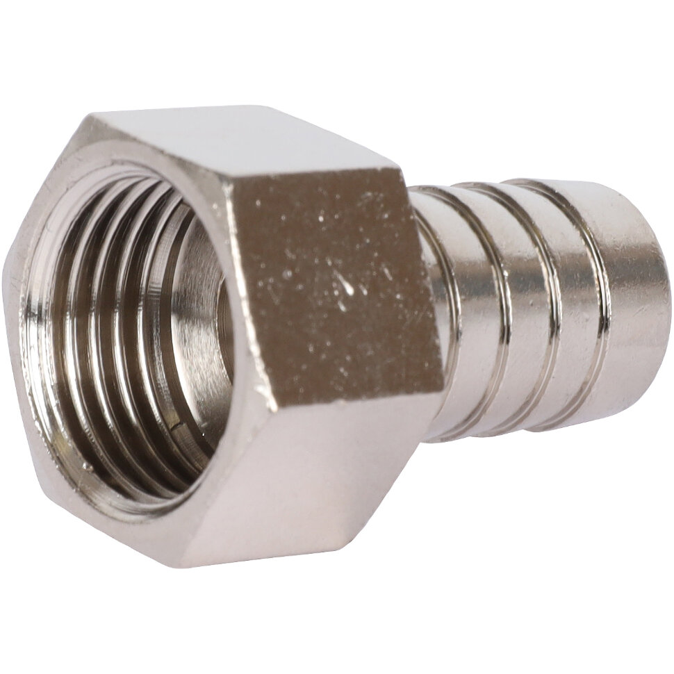 STOUT  Штуцер ВР никелированный 1/2"x16