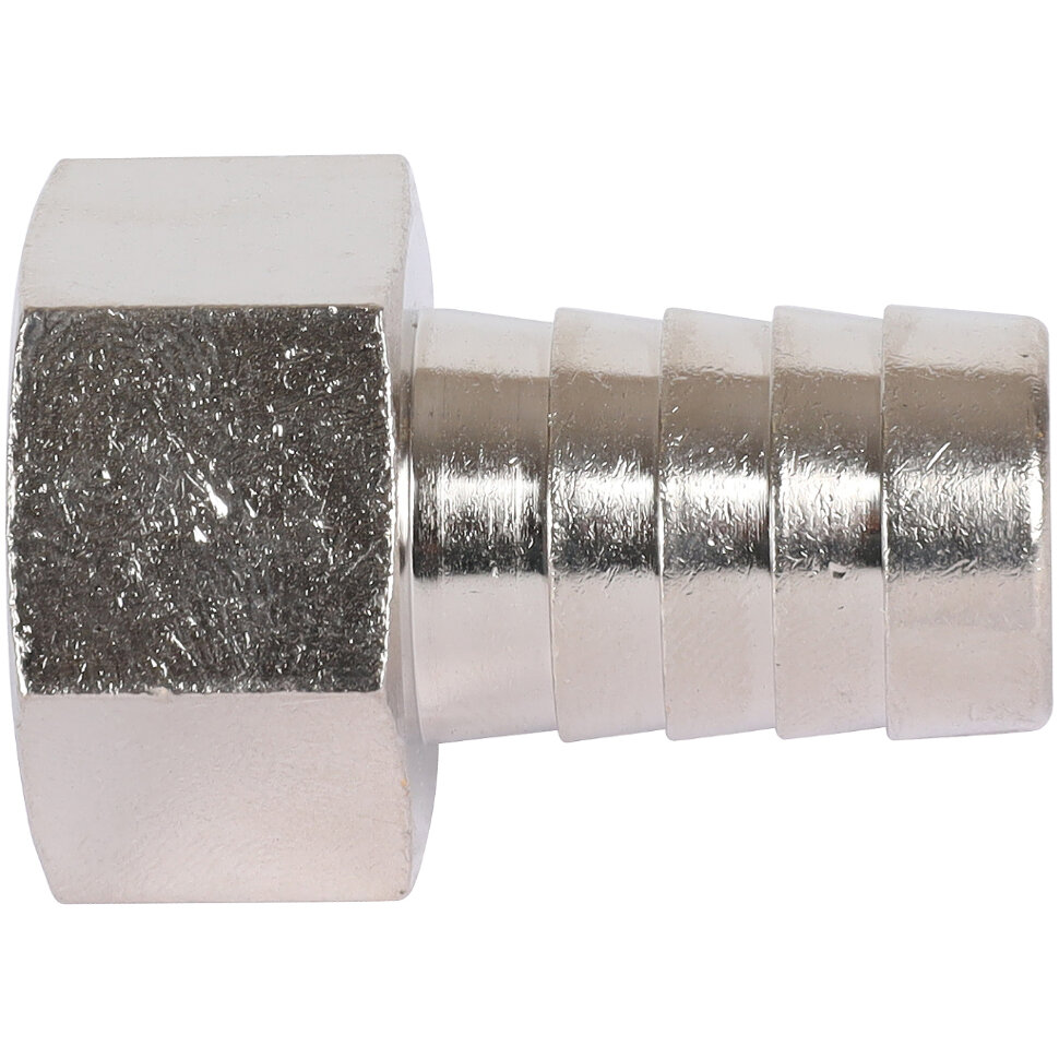 STOUT  Штуцер ВР никелированный 1/2"x16