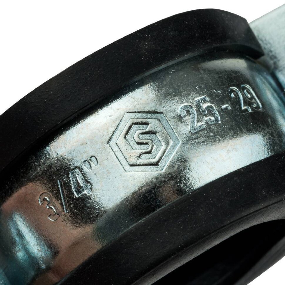 STOUT SAC-0020-Комплекты для труб: хомут, шуруп, дюбель пластиковый 3/4"(25-29)