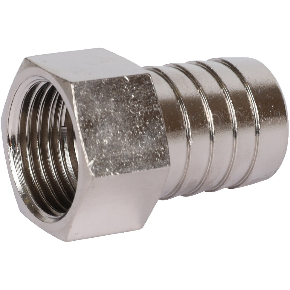 STOUT  Штуцер ВР никелированный 1/2"x20