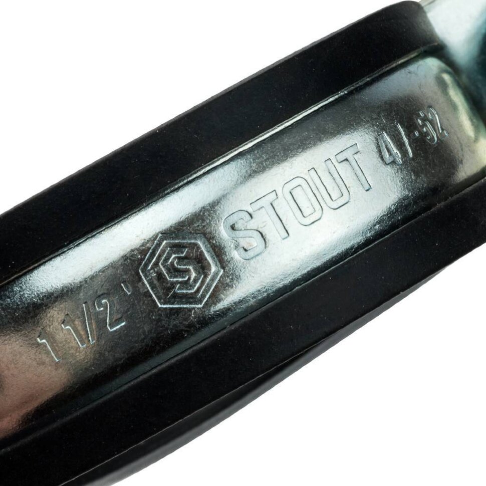 STOUT SAC-0020-Комплекты для труб: хомут, шуруп, дюбель пластиковый 1 1/2"(47-52)