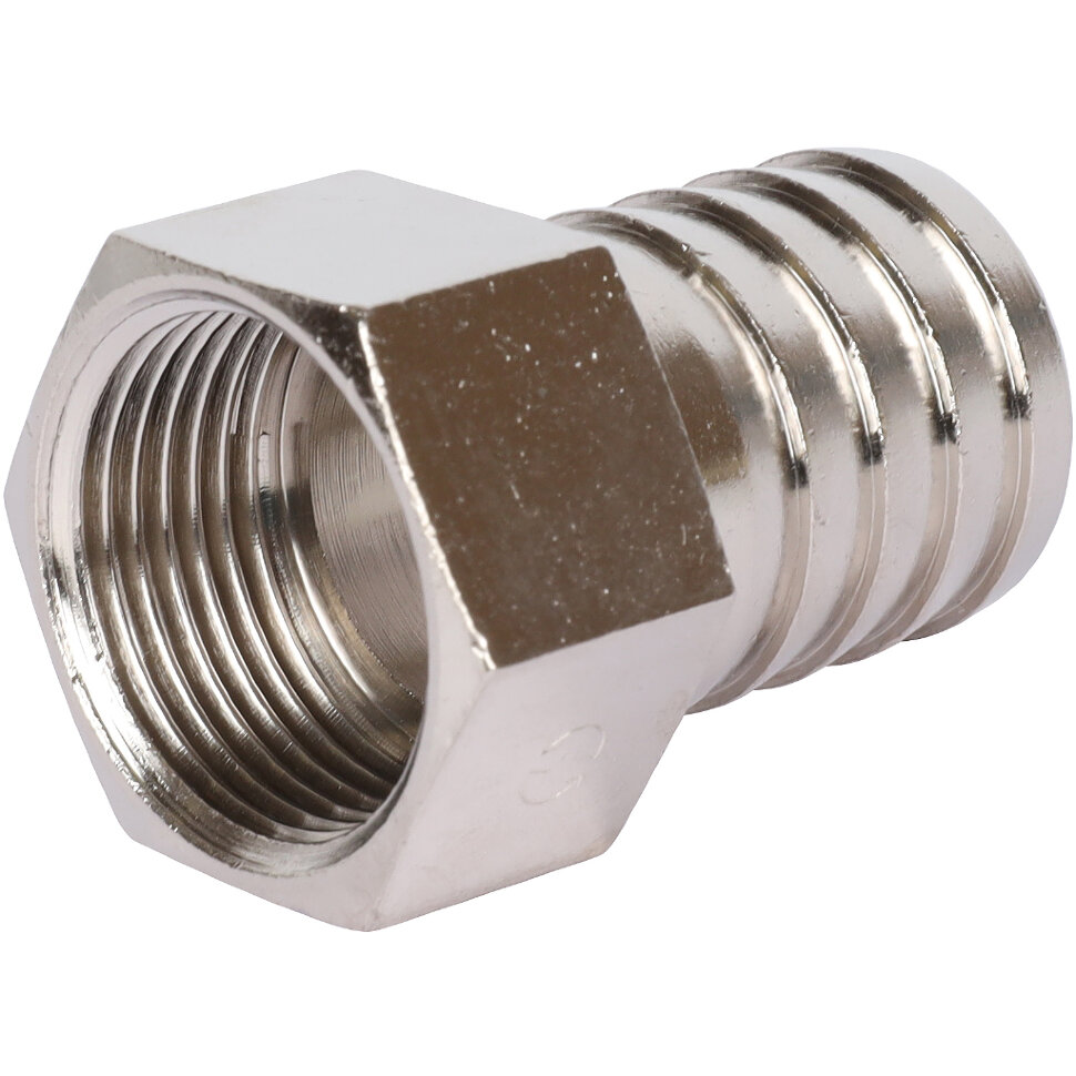 STOUT  Штуцер ВР никелированный 3/4"x25
