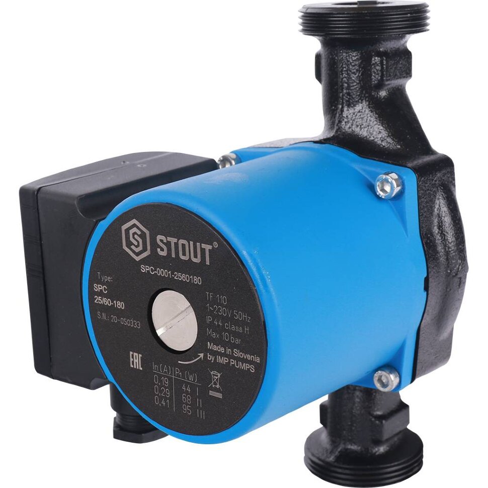 Циркуляционный насос STOUT 25 / 60 - 180
