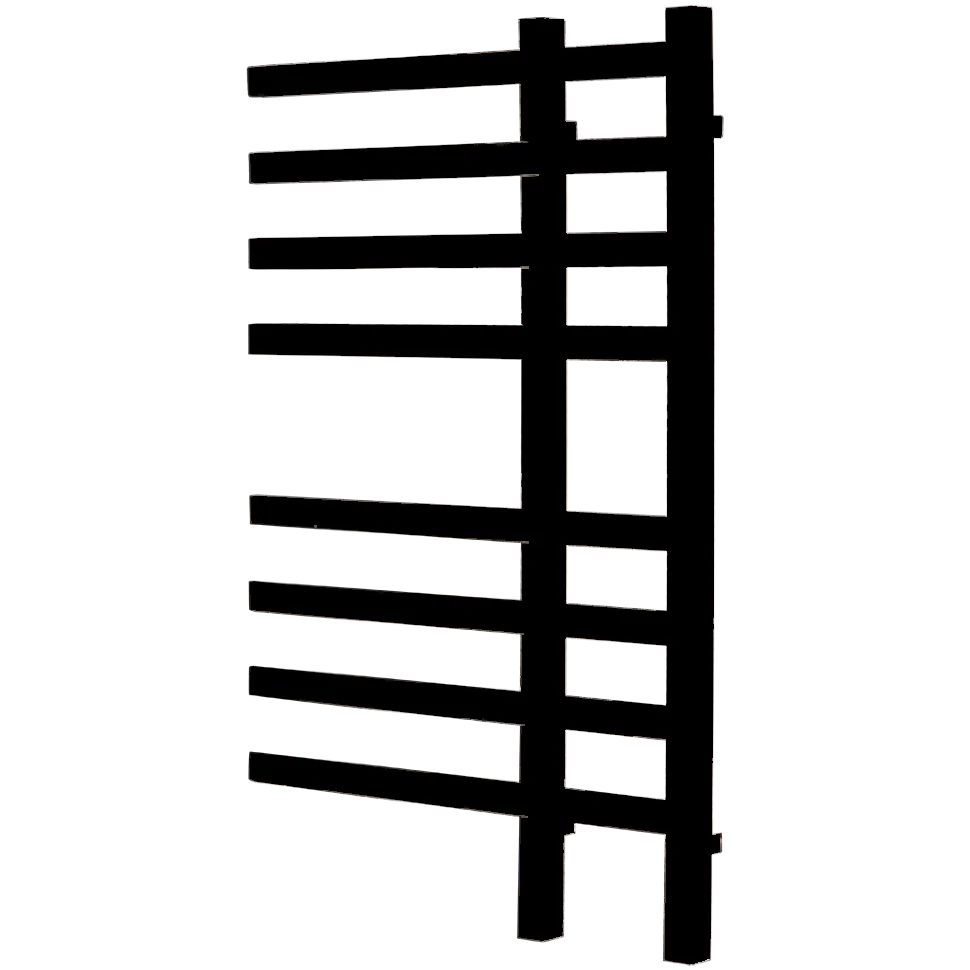 Полотенцесушитель электрический STOUT SOUL quadro 80*50 оружейная сталь