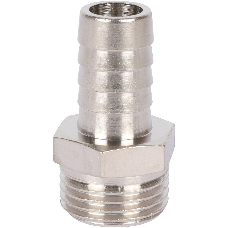 STOUT  Штуцер НР никелированный 1/2"x14