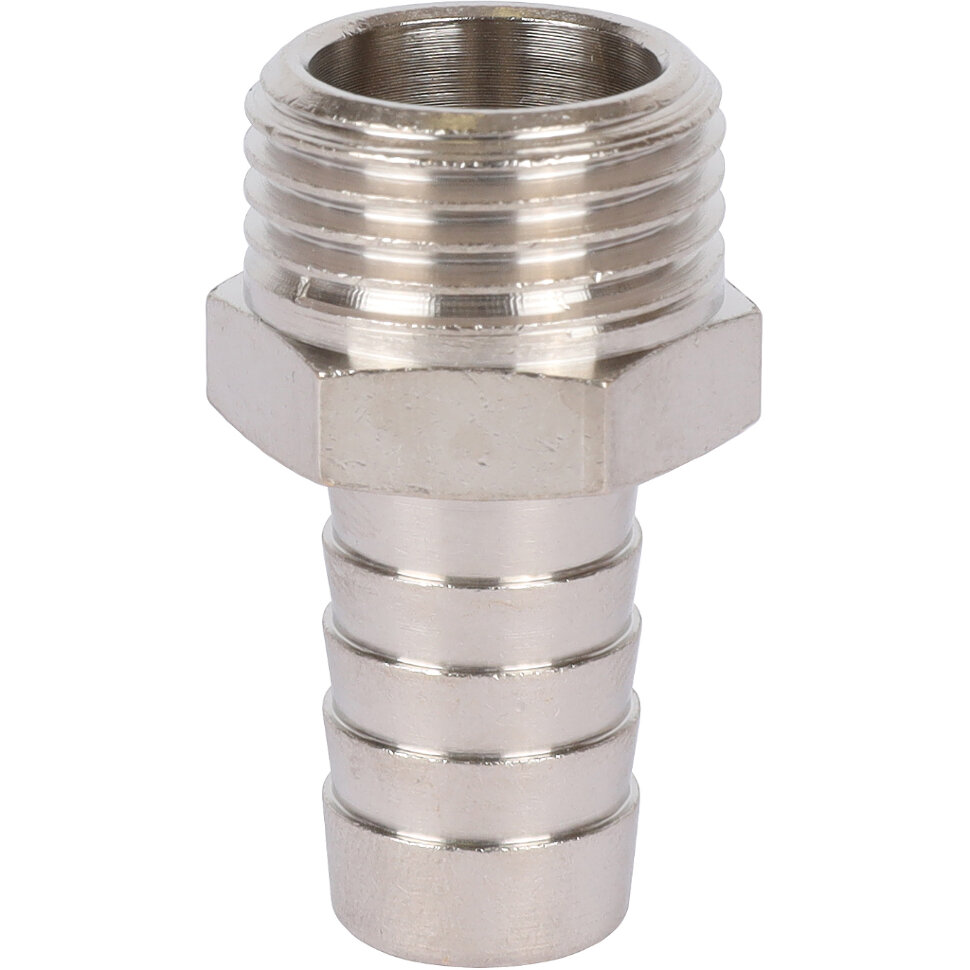 STOUT  Штуцер НР никелированный 1/2"x14