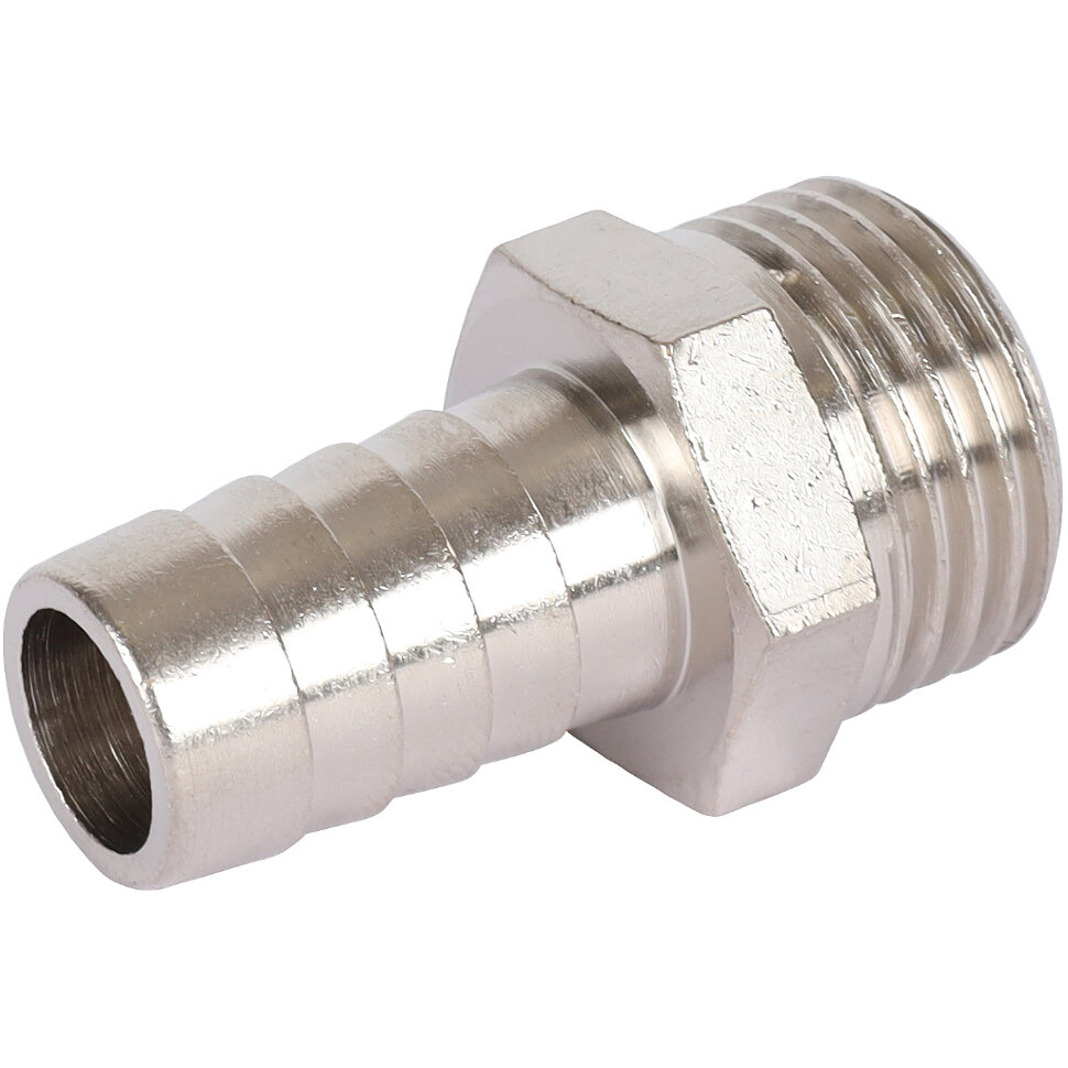 STOUT  Штуцер НР никелированный 1/2"x14