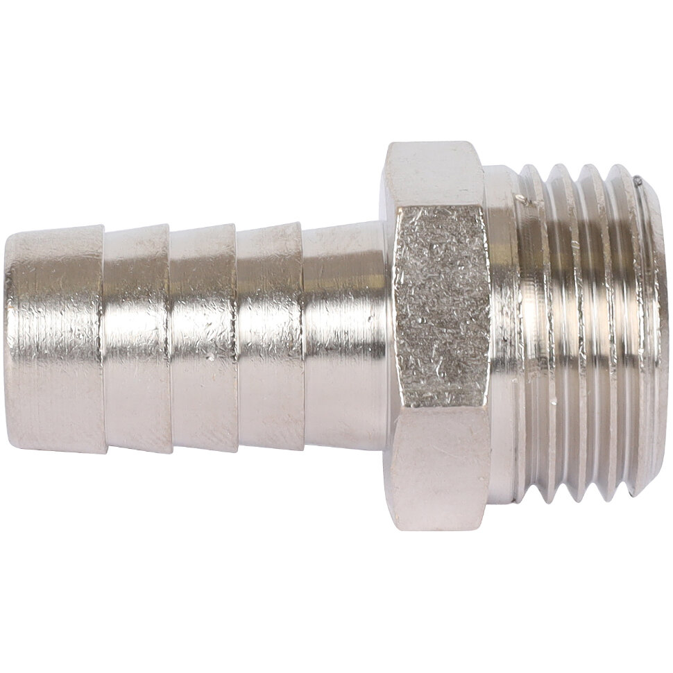 STOUT  Штуцер НР никелированный 1/2"x14