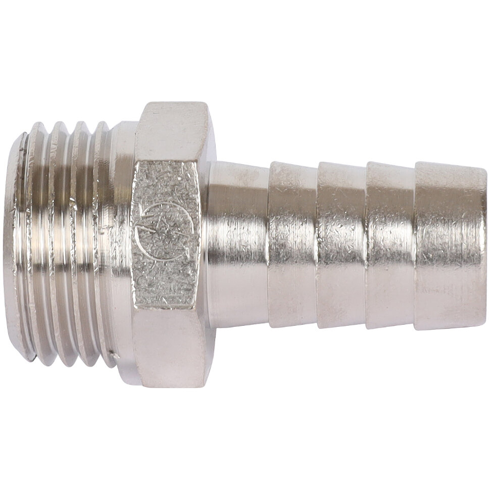 STOUT  Штуцер НР никелированный 1/2"x14