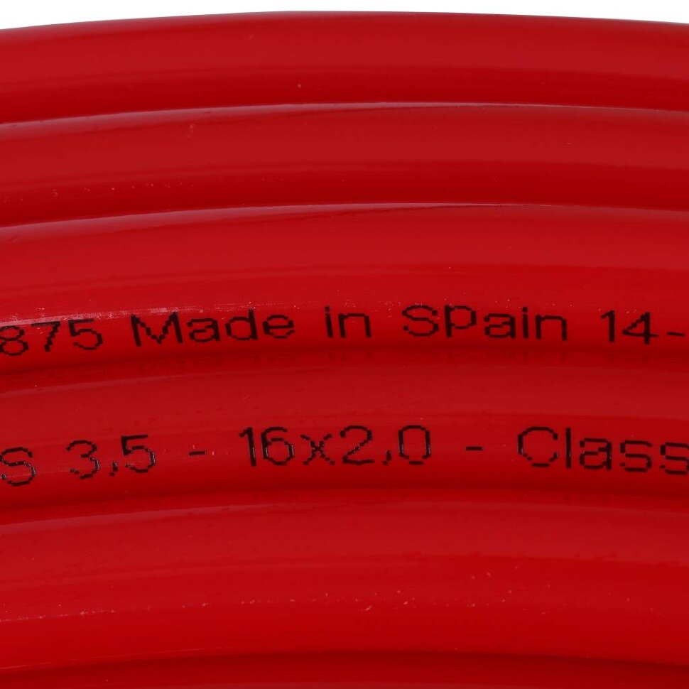STOUT  16х2,0 (бухта 100 метров) PEX-a труба SPX из сшитого полиэтилена с кислородным слоем, красная