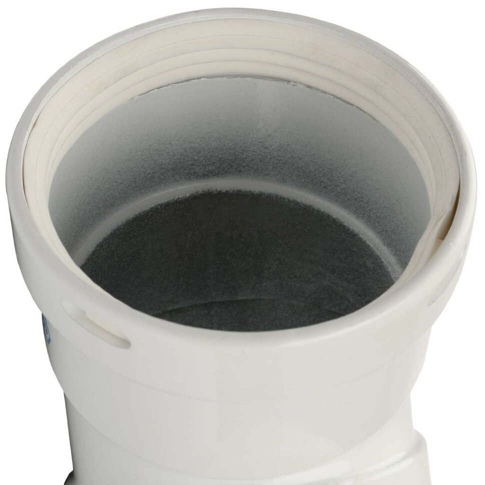 STOUT  Элемент дымохода отвод 45° м/м DN80