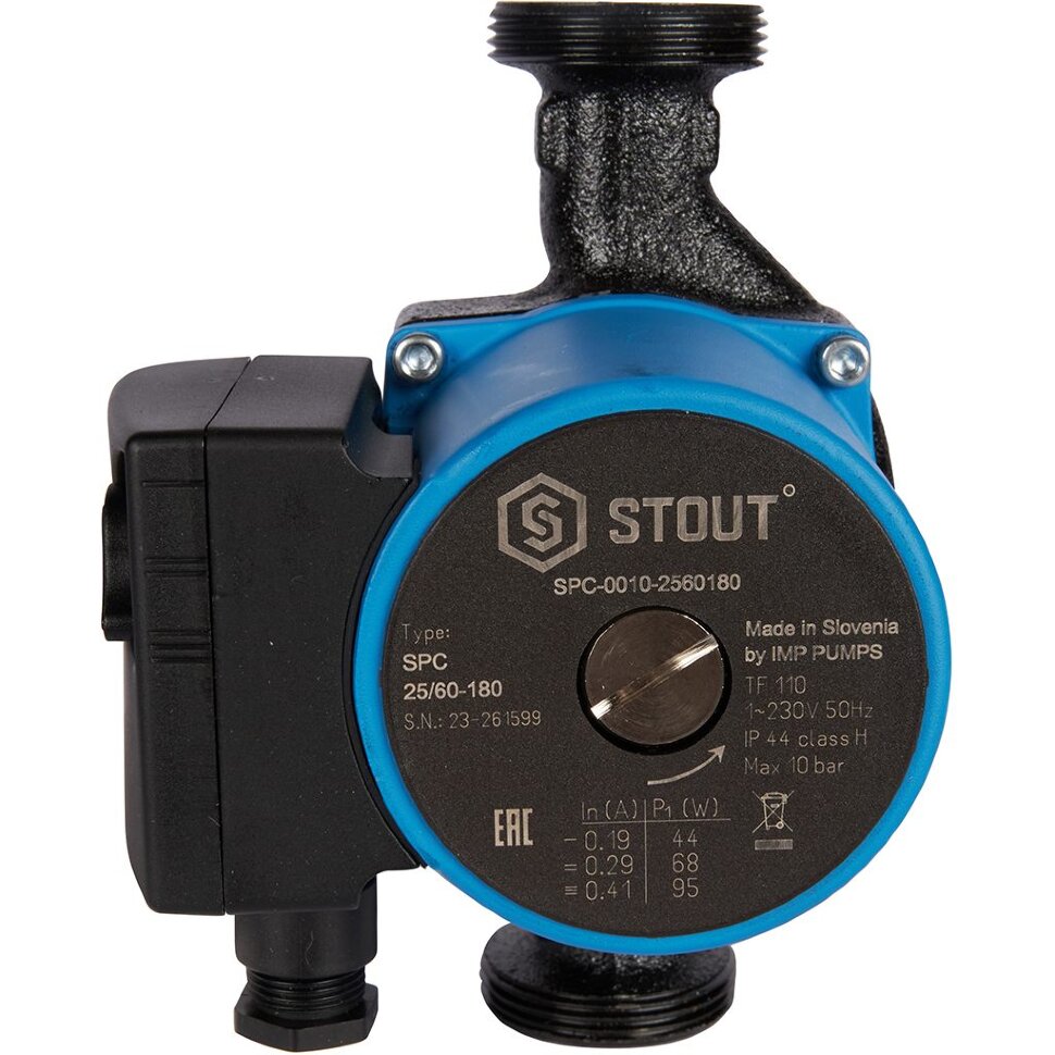 Насос циркуляционный STOUT 25/60-180