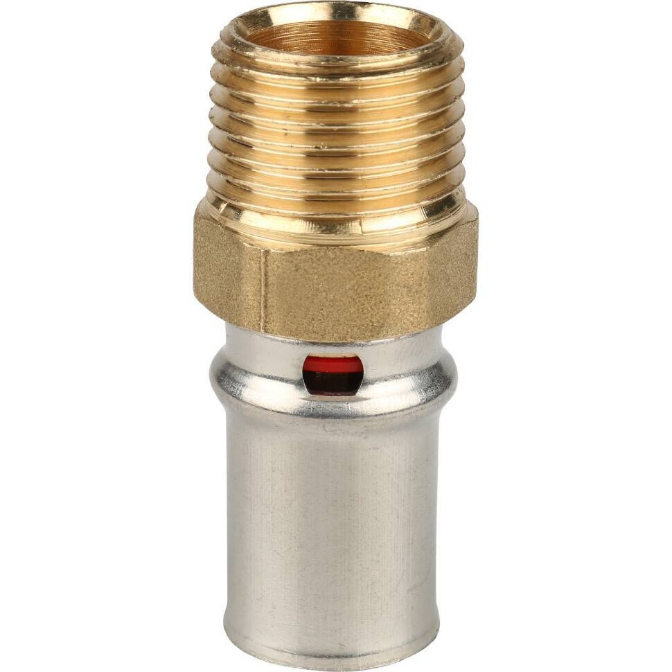 STOUT   Переходник с наружной резьбой 1/2"х16 для металлопластиковых труб прессовой