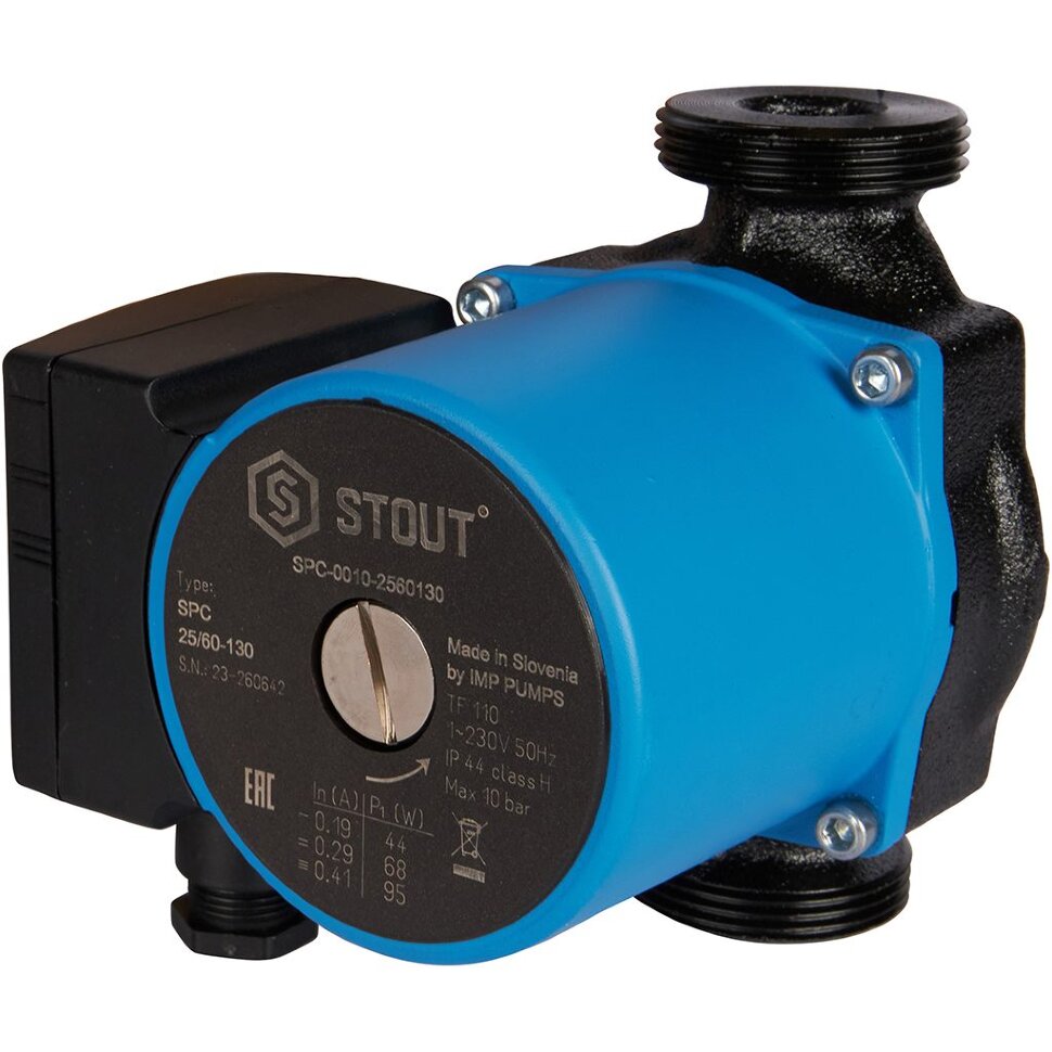 Насос циркуляционный STOUT 25/60-130