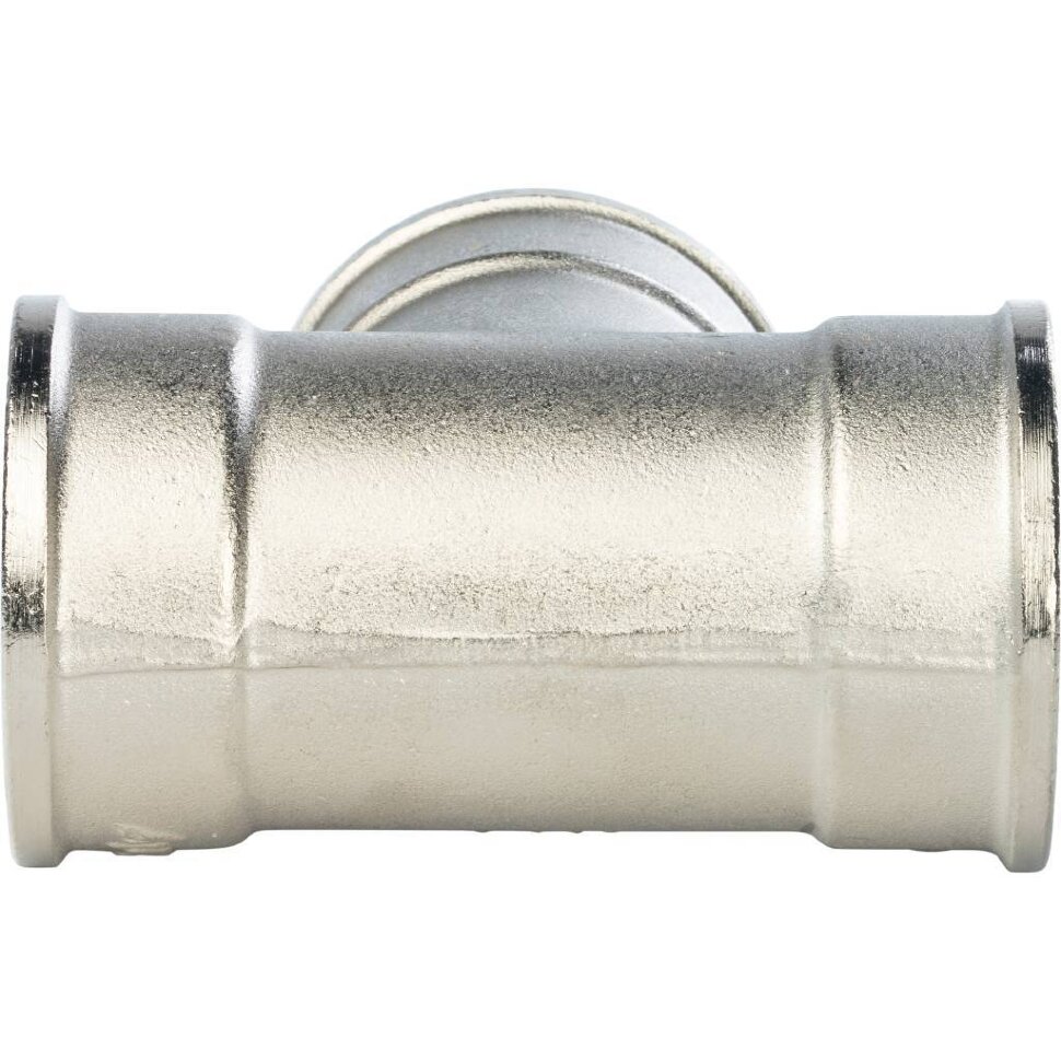 STOUT  Тройник ВВ никелированный 1"1/4