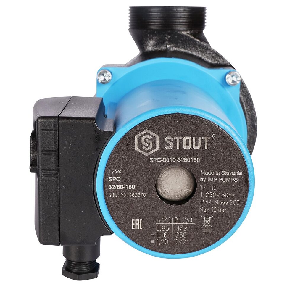 Насос циркуляционный STOUT 32/80-180