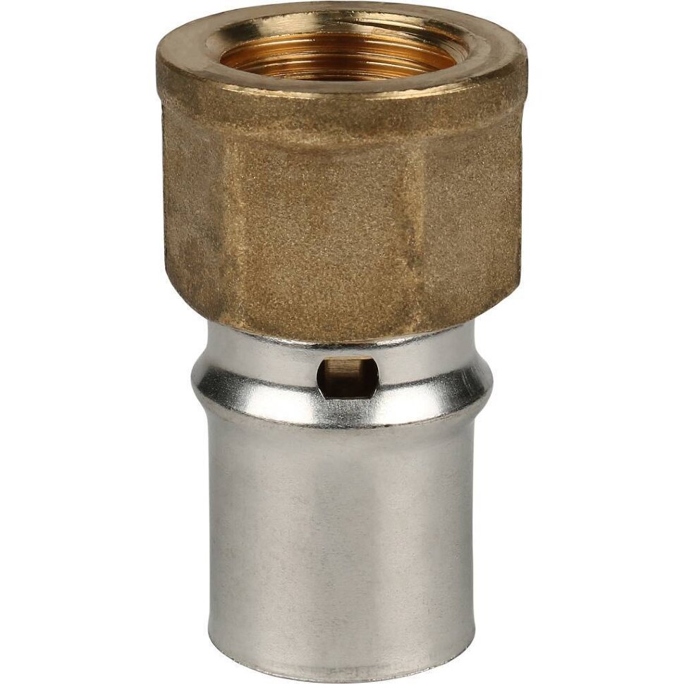 STOUT   Переходник с внутренней резьбой 1/2"х20 для металлопластиковых труб прессовой