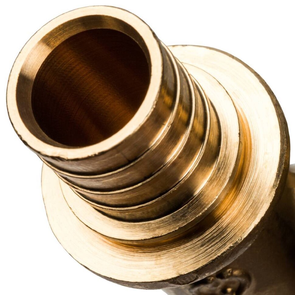 STOUT  Угольник-переходник с наружной резьбой 20xR 3/4" для труб из сшитого полиэтилена аксиальный
