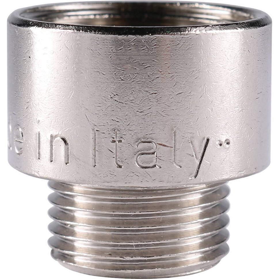 STOUT  Переходник ВН никелированный 1/2X3/8