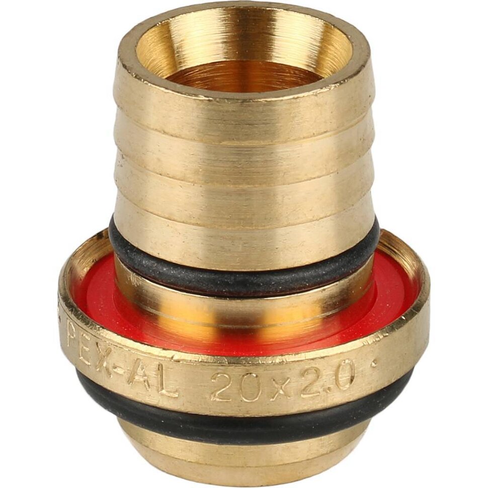 STOUT   Угольник-переходник с внутренней резьбой 1/2"х20 для металлопластиковых труб винтовой