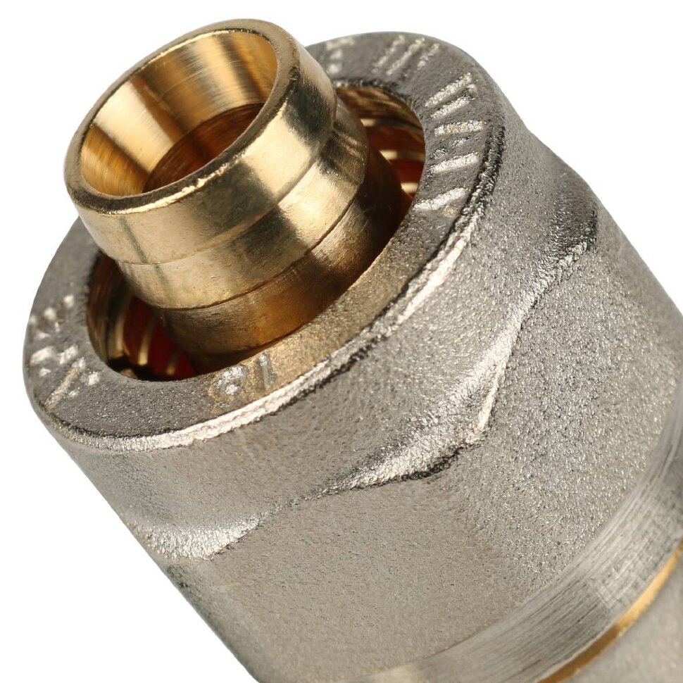 STOUT   Угольник настенный с креплением 1/2"х20 для металлопластиковых труб винтовой