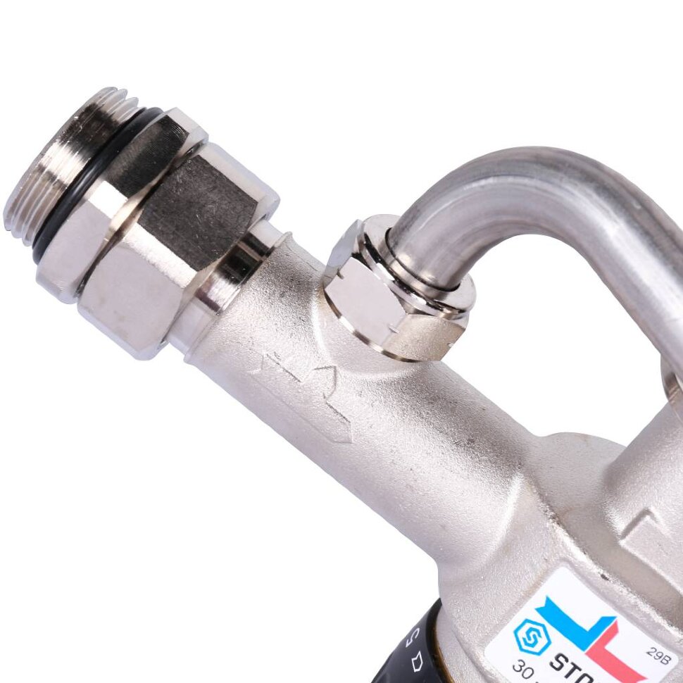 Насосно-смесительный узел STOUT SDG-0120-007000 с термостатическим клапаном 30-60°C, без насоса